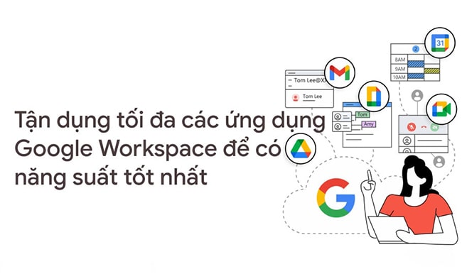 Các ứng dụng trên Workspace